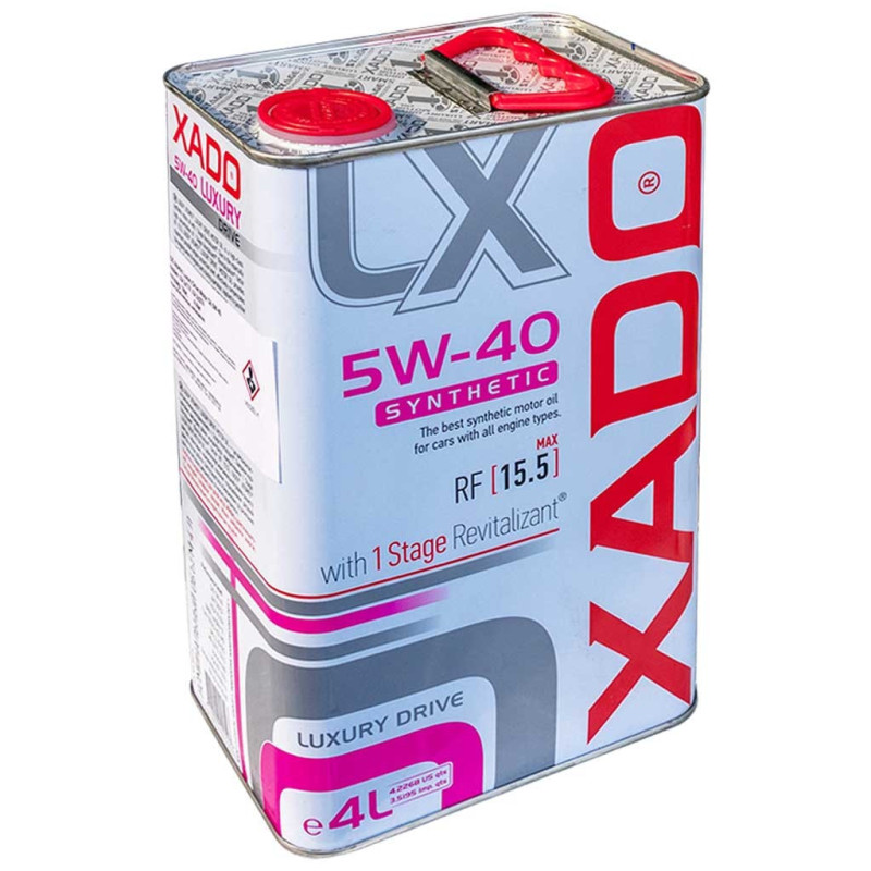 XADO Luxury Drive 5W-40 SYNTHETIC (4L)
