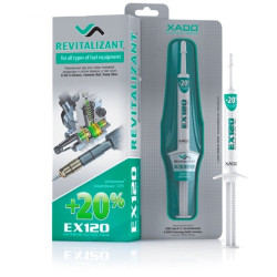 XADO Revitalizant EX120 kõikidele kütusesüsteemidele (blisterpakend, 8 ml süstal)