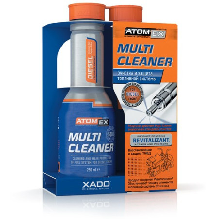 Multi Cleaner(Diesel)-diiselmootori toiteseadmete puhastusvahend. 